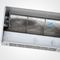 1000CMH a chauffé la porte en aluminium de la fan ptc d'écoulement transversal de ventilateur de rideau aérien